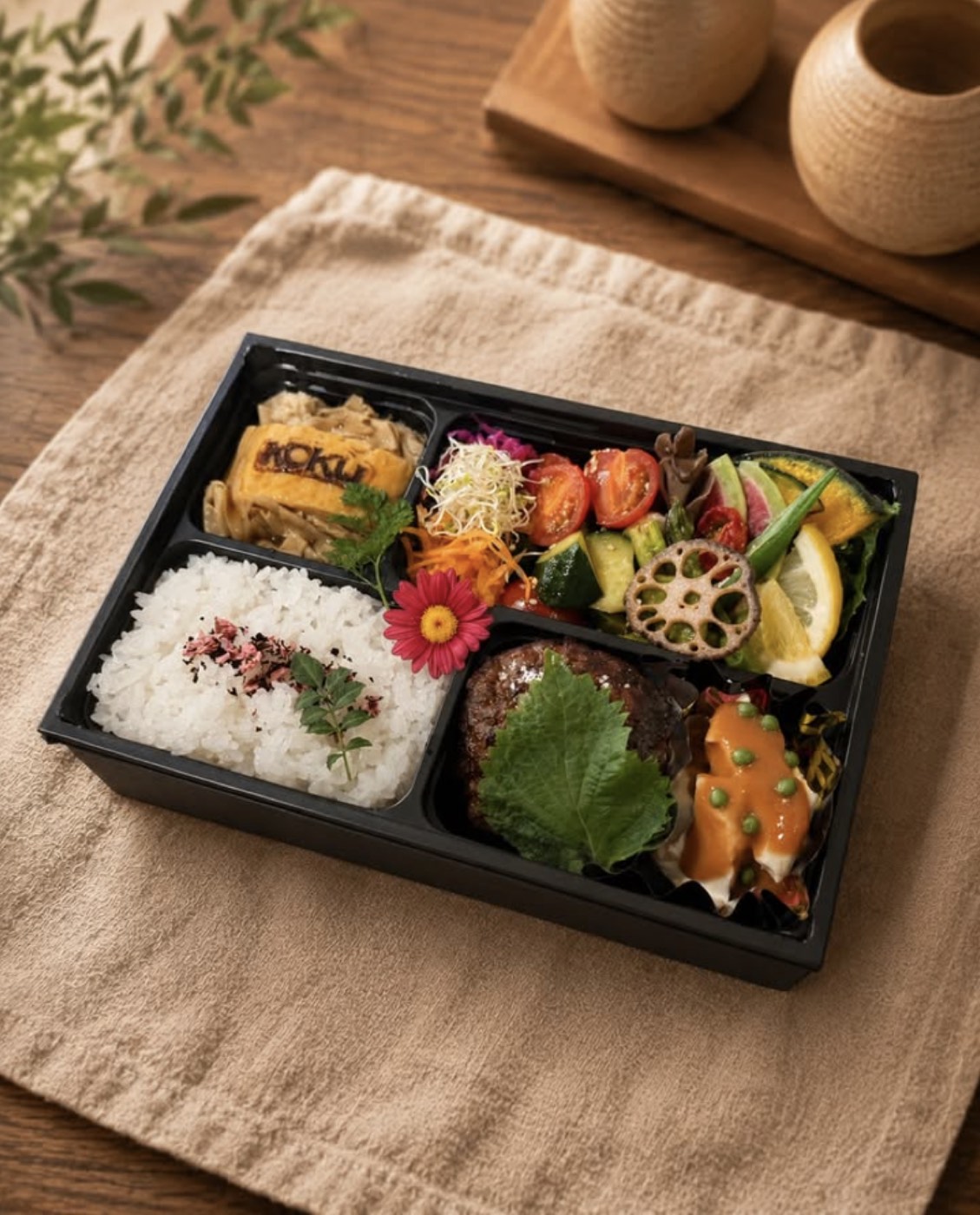 KOKUのヴィーガン弁当
